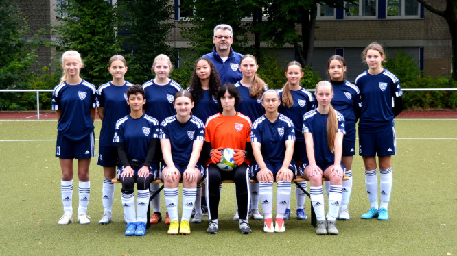 Mannschaftsfoto C-Juniorinnen (Saison 2022/2023)