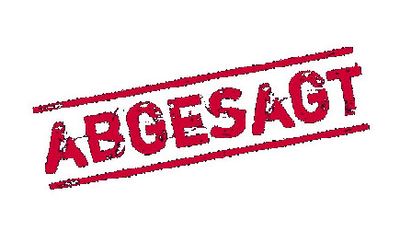 Abgesagt - Spielabsage