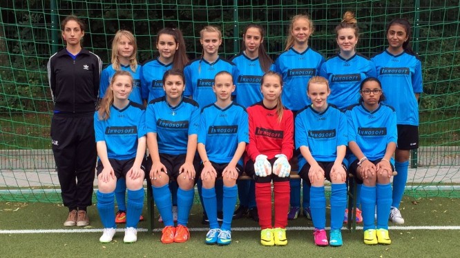 Mannschaftsfoto C1-Juniorinnen (Saison 2015/2016)