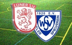 Fußballbegegnung: Lüner SV - Wambeler SV