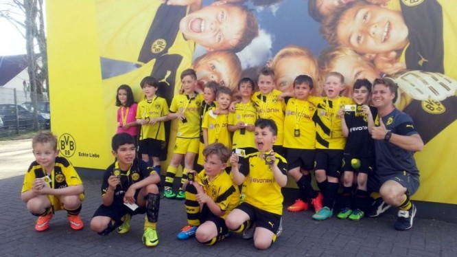 Fußballtraining: Wambeler U8 besetzt BVB Evonik-Fußballschule