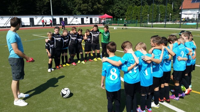 Meisterschaftsspiel E-Jugend: VfB Lünen - Wambeler SV (22.08.2015)