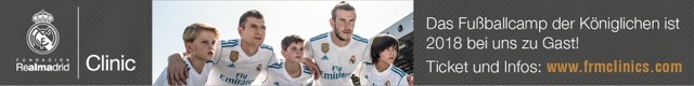 Real Madrid Fußballschule - Banner