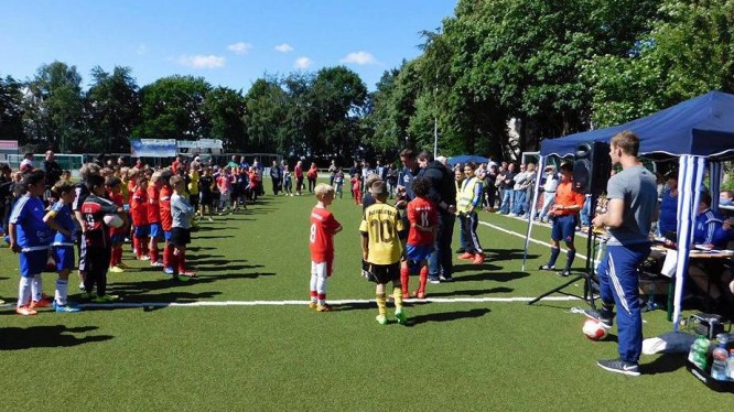 Fußballturnier Preisverleihung