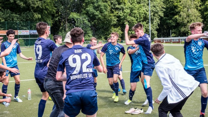 Relegationsspiel B-Junioren: Urania Lütgendortmund - Wambeler SV (18.06.2017)