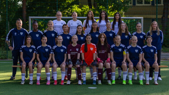 Mannschaftsfoto B-Juniorinnen (Saison 2025/2026)